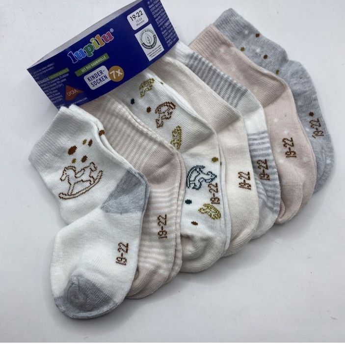 Набір дитячих шкарпеток- р. 19/22 ( 1-2 років)