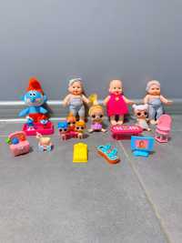 Детский набор кукол LOL с мебелью; пупси и аксессуары; семья Смурфик