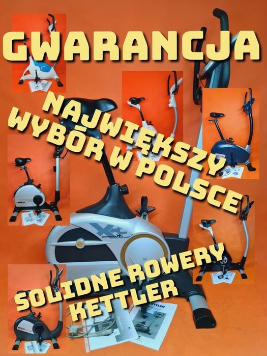 Największy Wybór Kettler Rower Stacjonarny Treningowy Rehabilitacyjny