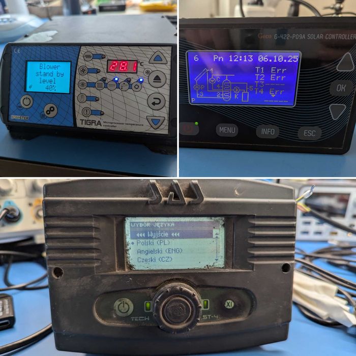 TechEKG Naprawa sterowników Tech, SAS, Defro, Kotłospaw, Komster, Geco