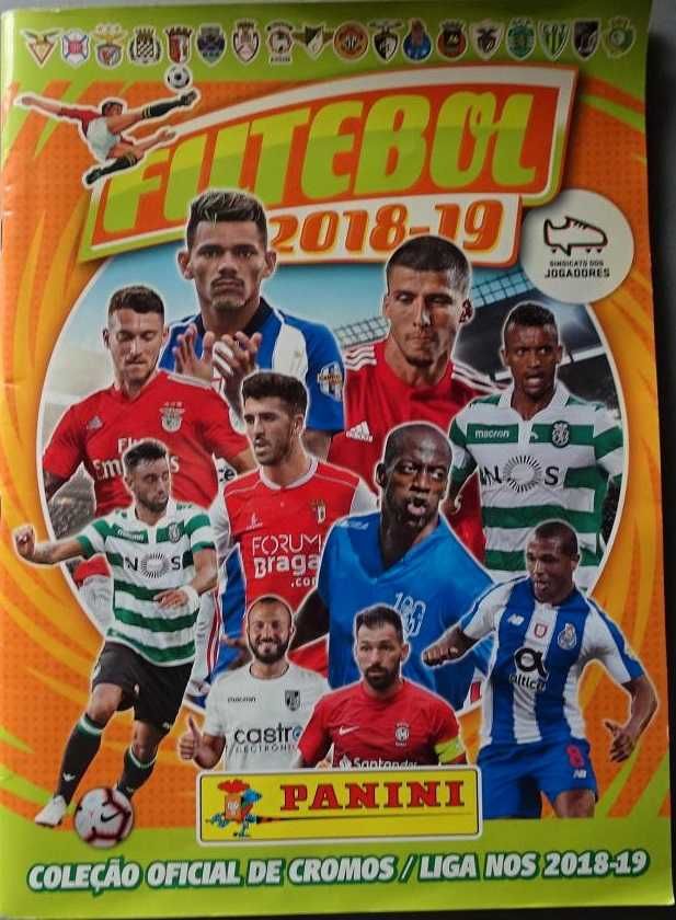 Cadernetas Futebol liga portuguesa Panini