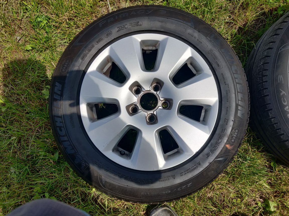 Felgi Opony Alufelgi Koła 5x112 7.5x16" ET 37 Michelin 225/60/R16 Audi