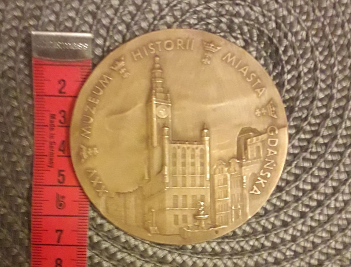 Medal XXV Muzeum Historii Miasta Gdańska rezerwacja