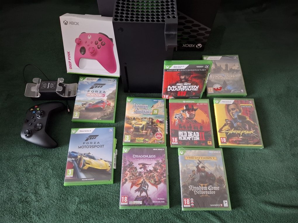 Xbox series X Nowa 9 Gier Folia Ladowarka
