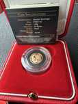 2012 Proof Gold Quarter Sovereign PCGS PR70 редкая золотая монета 999