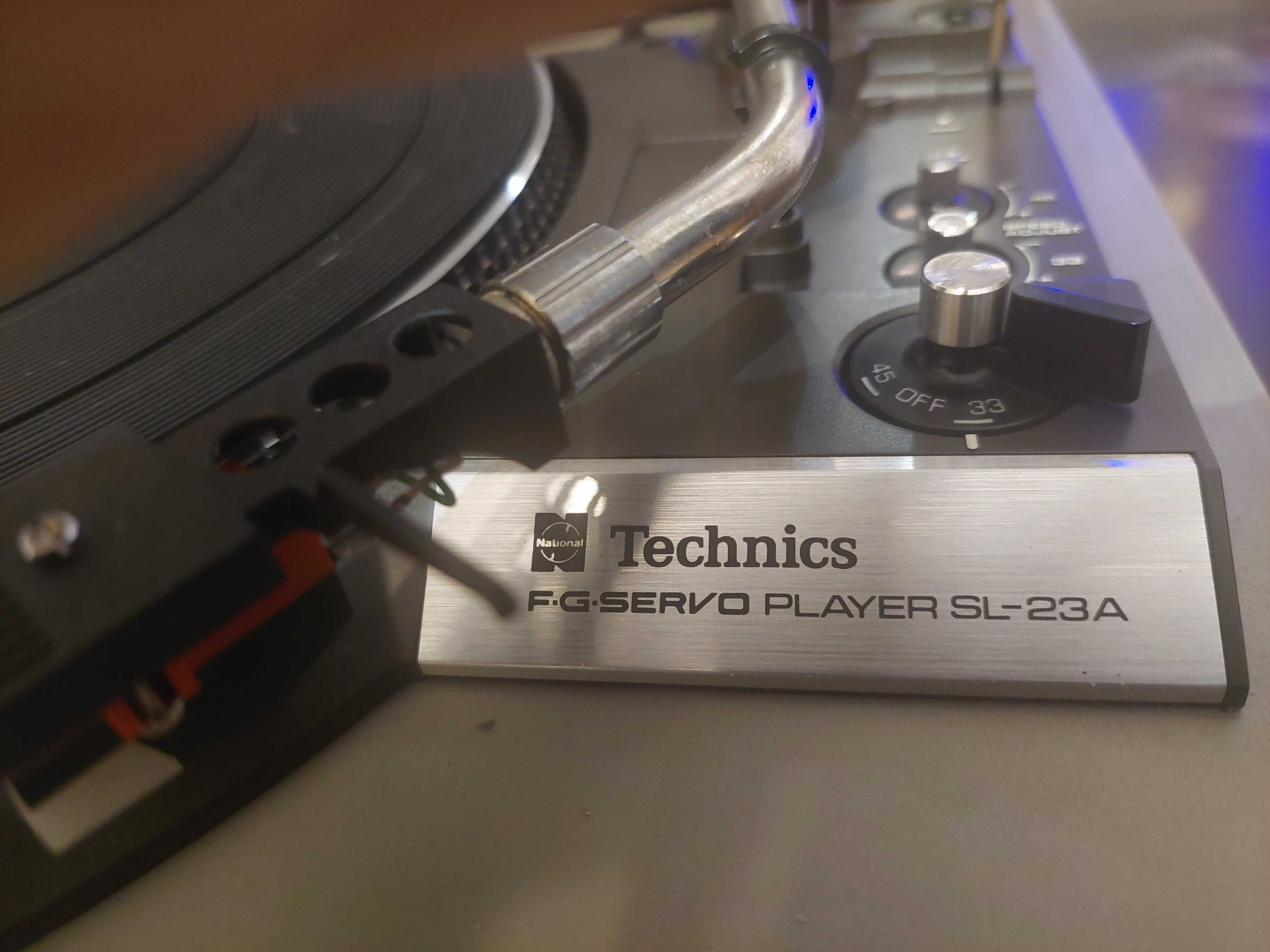 Gramofon Technics FG SERVO Player SL23A SUPER STAN