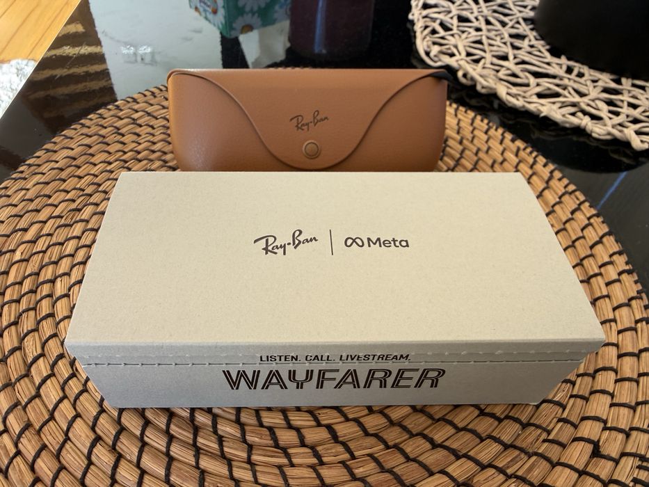 Smart okulary z AI, kamera i fotochromem, Ray-Ban Meta Wayfarer RW4008