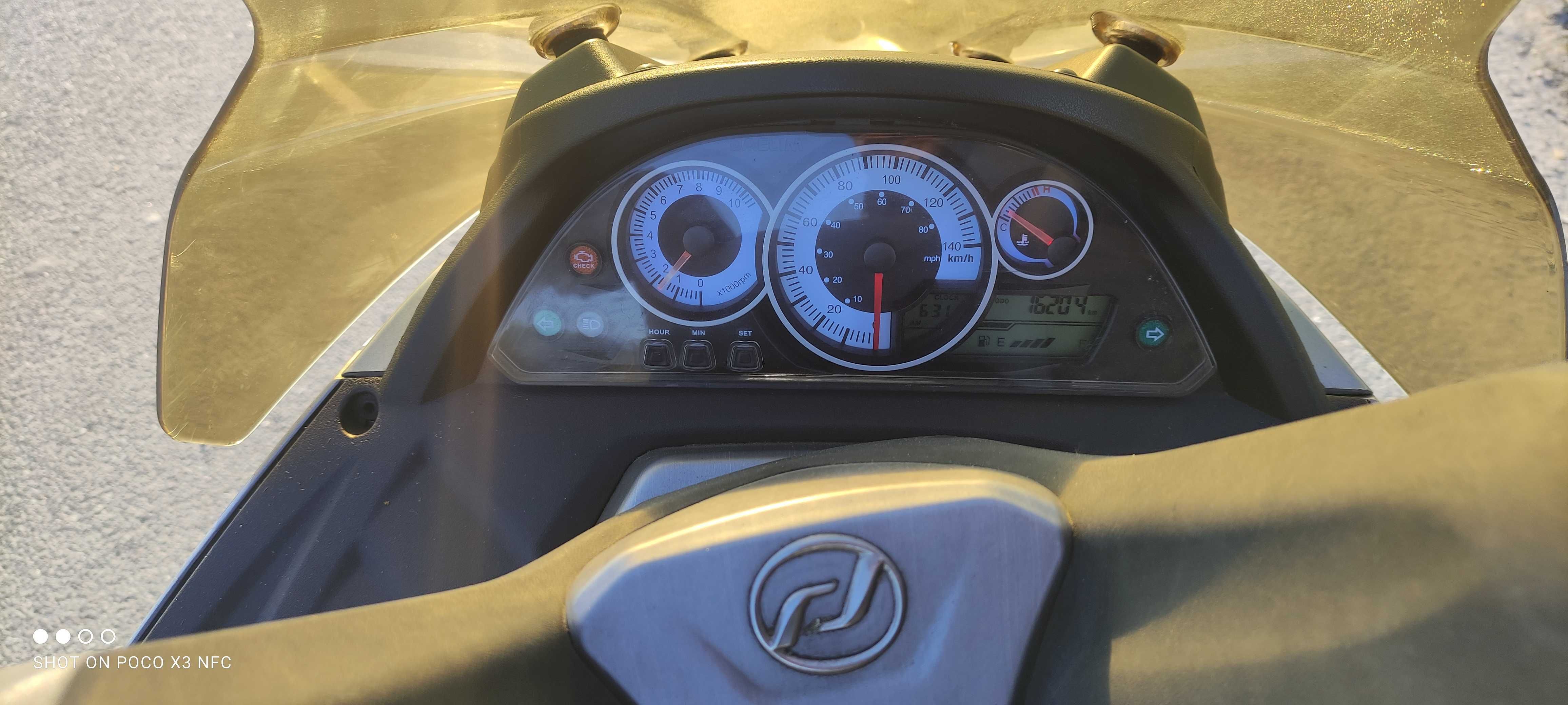 DAELIM S3 125 z 2015r przebieg 16 200 km zamiana  transport
