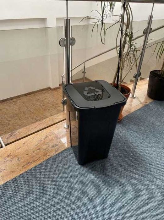 Kosze do segregacji odpadów 4x30L papier szkło plastik BIO XL