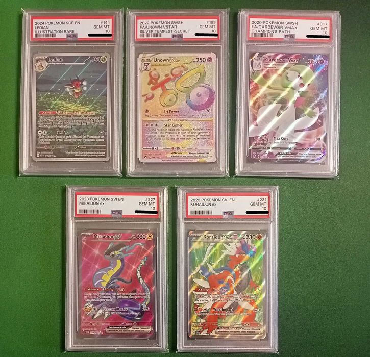 Karty Pokemon PSA 10