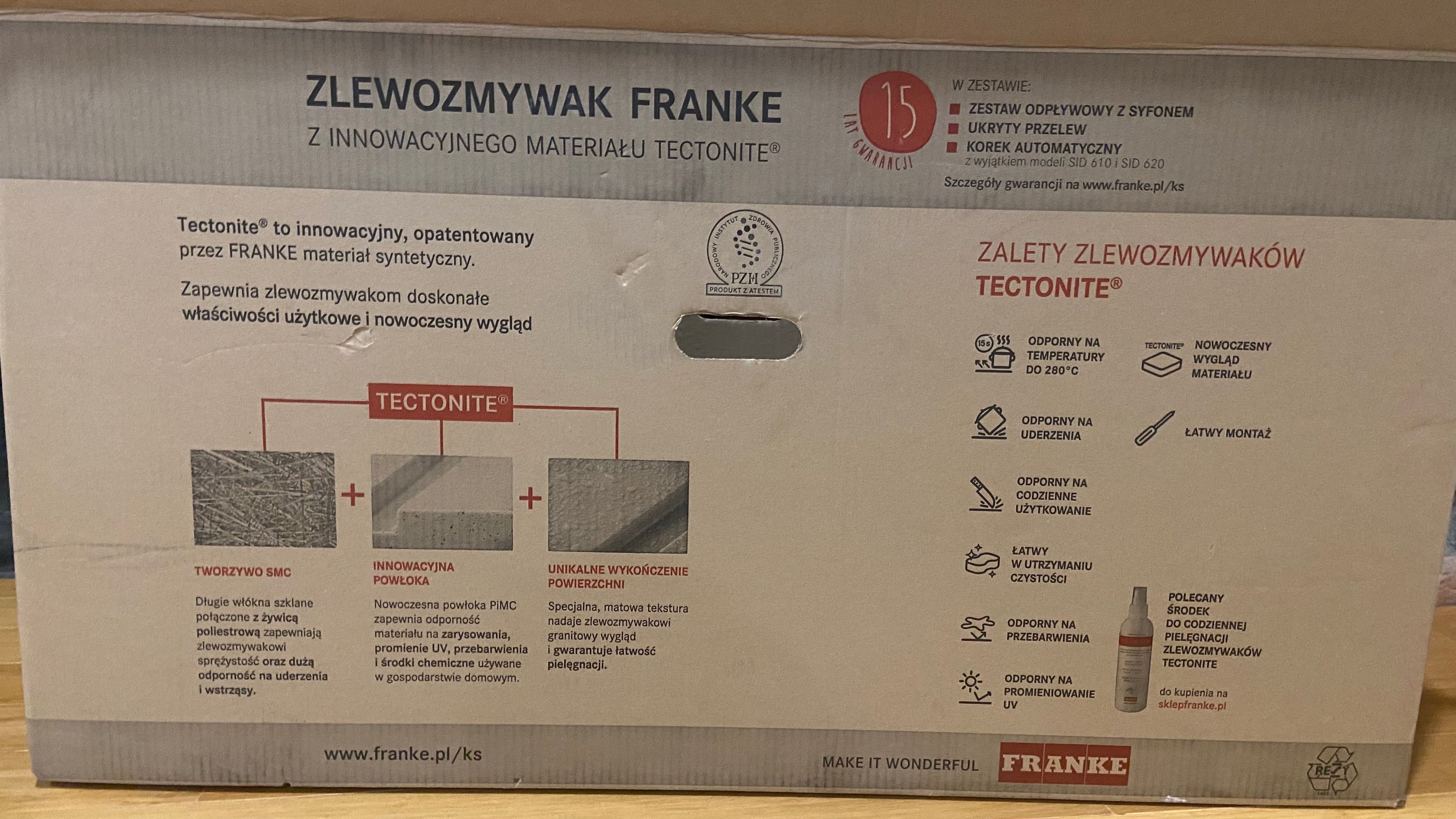 Zlewozmywak Franke nowy