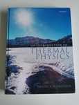 Thermal physics Schroeder