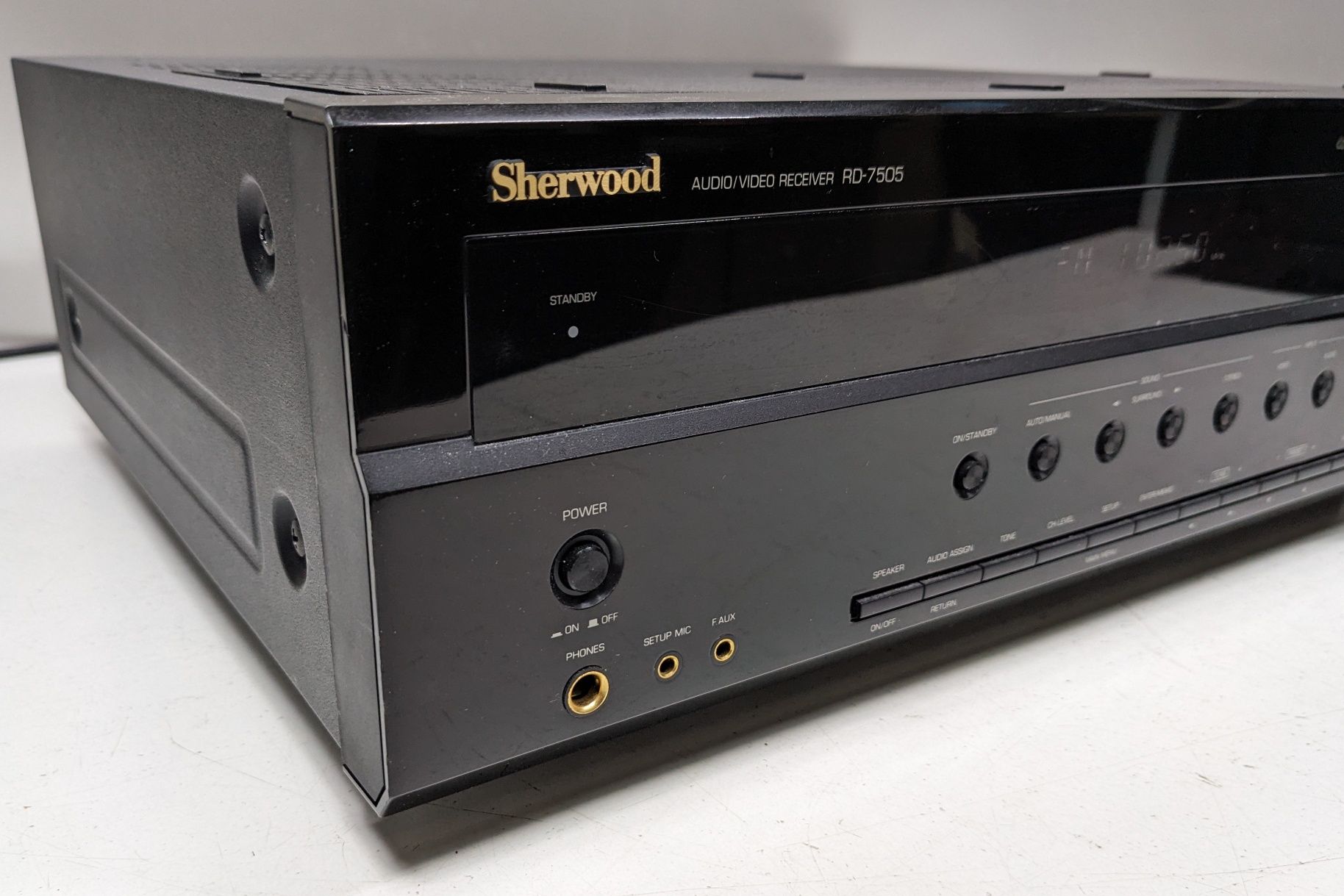 AV Ресивер 3D 7.1 Sherwood AV Receiver RD-7505 HDMI, 110 Вт, Bluetooth