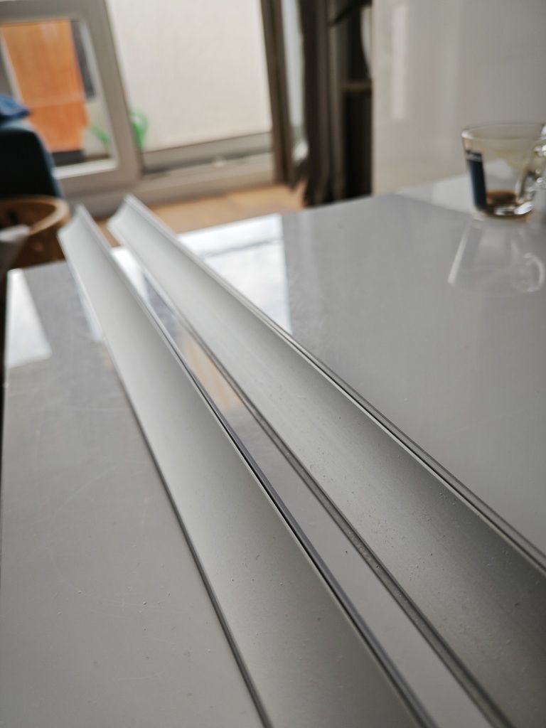 Listwa przyblatowa aluminiowa do kuchni