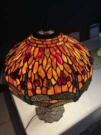Lampa tiffany, lampa stojąca ważka 45 cm