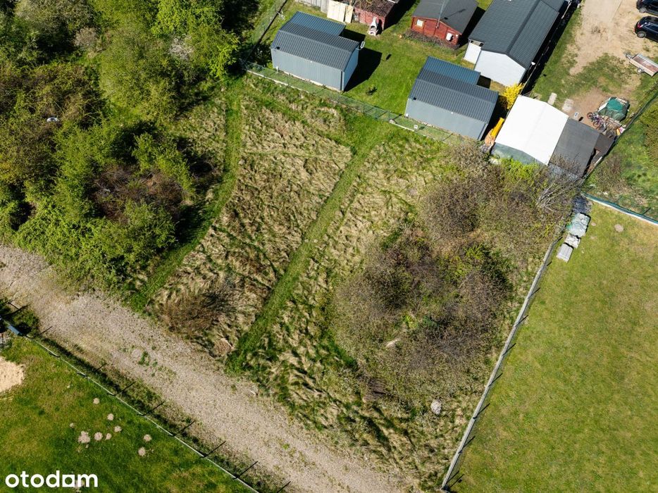 Działka nad zatoką.