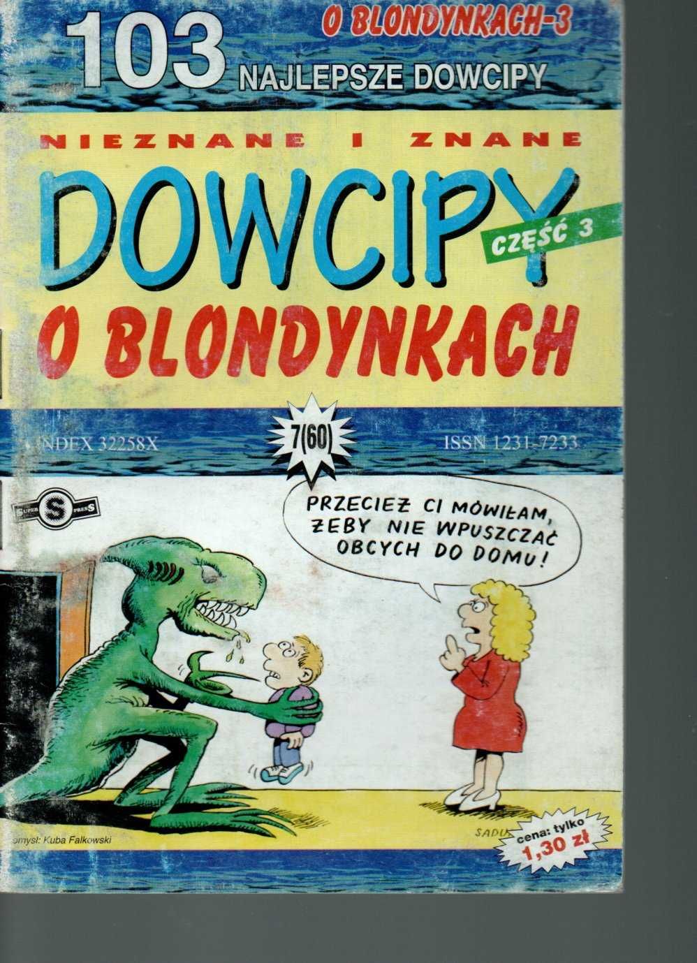 103 najlepsze dowcipy o blondynkach