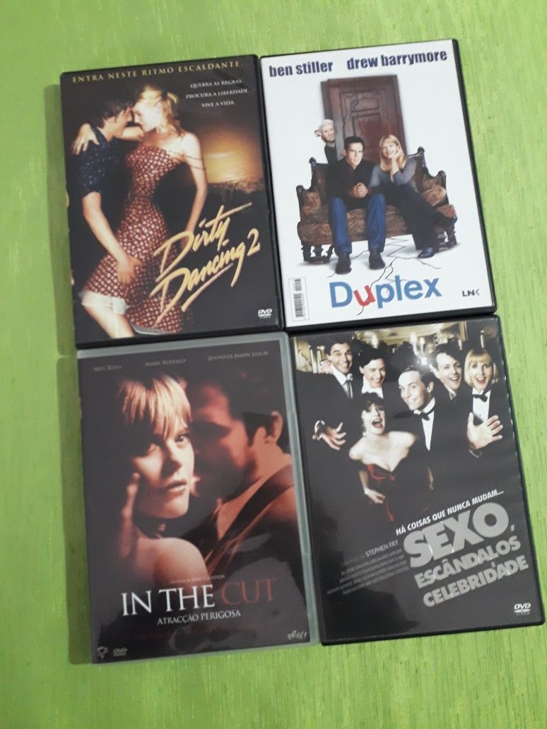 DVDs - In the Cut. Dirty Dancing.  Duplex.  Sexo,escândalos...