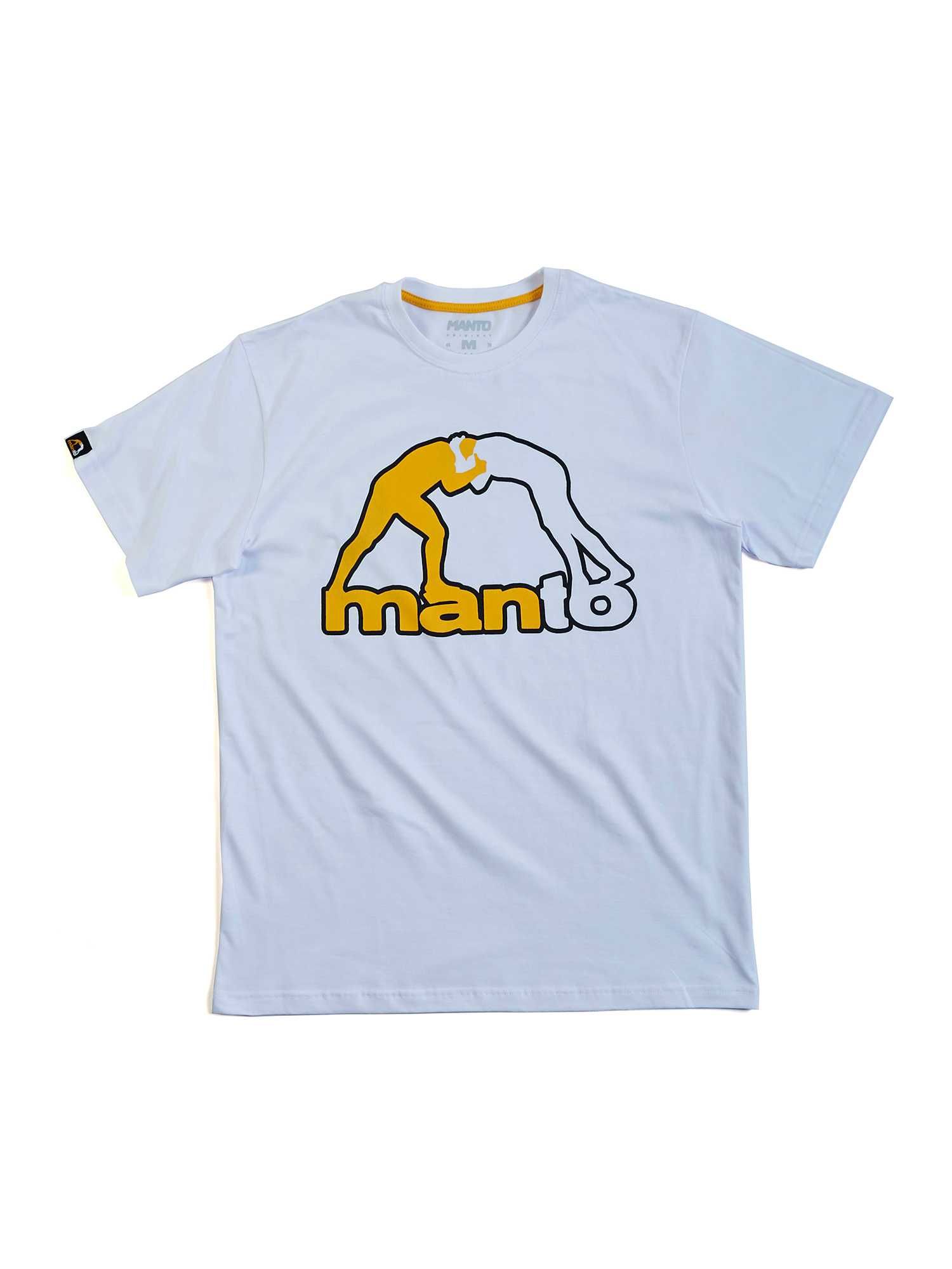 MANTO koszulka sportowa t-shirt CLASSIC biała