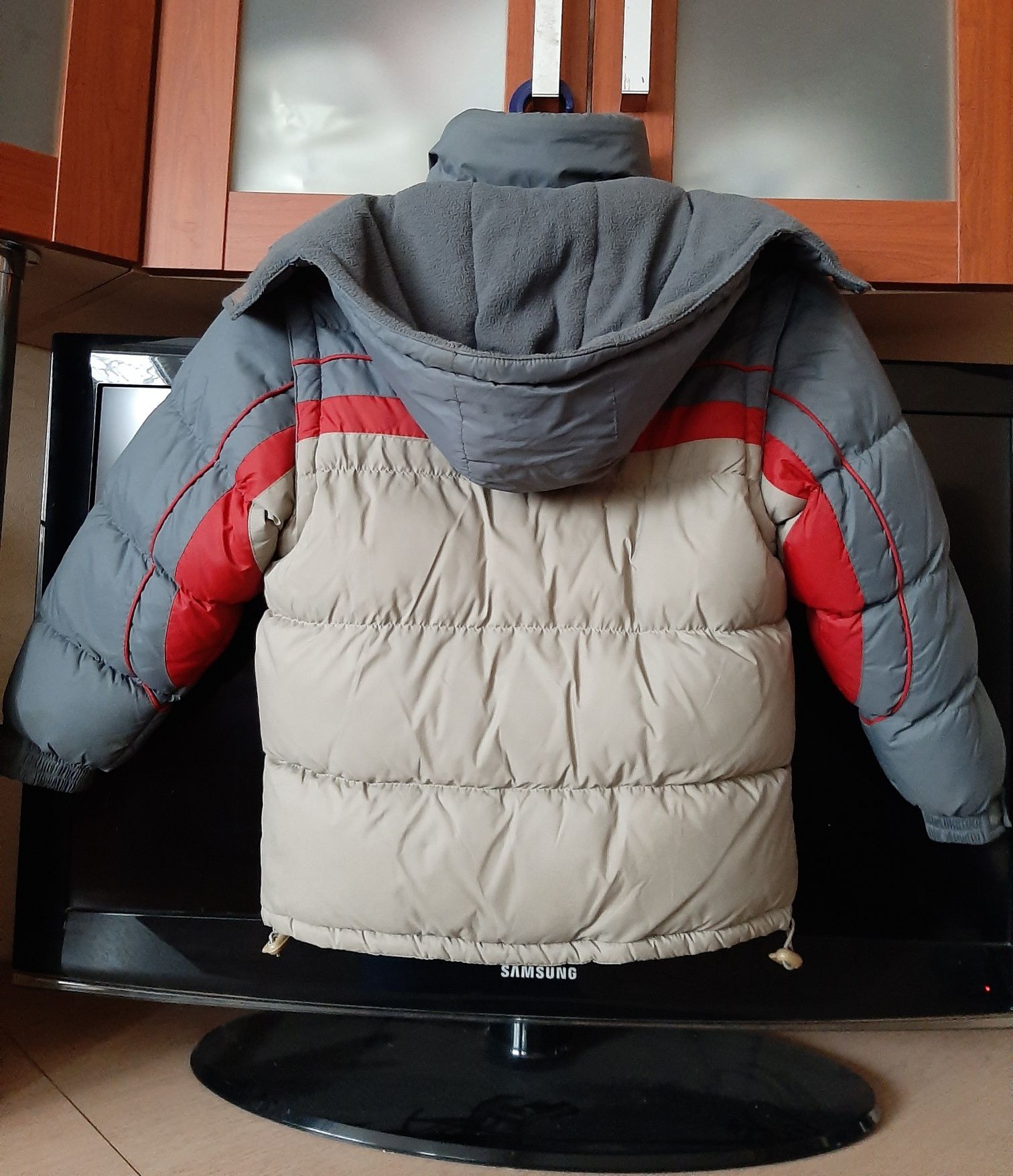 Куртка-жилет детская подростковая зимняя Nature пуховик термокуртка