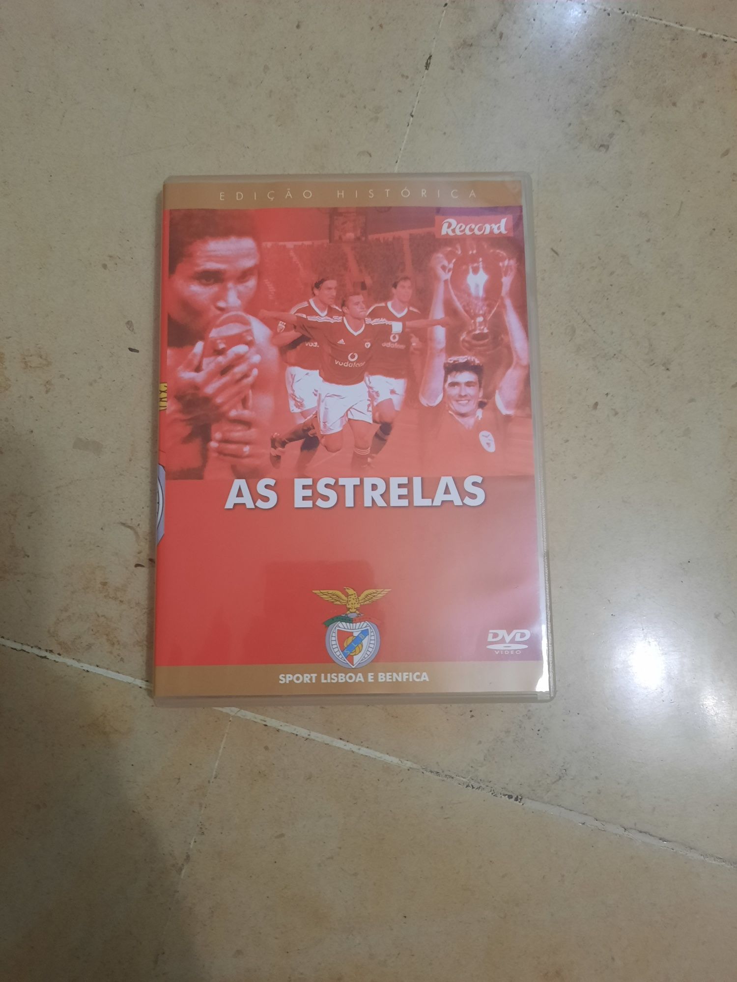 5 DVD's do benfica record 2004