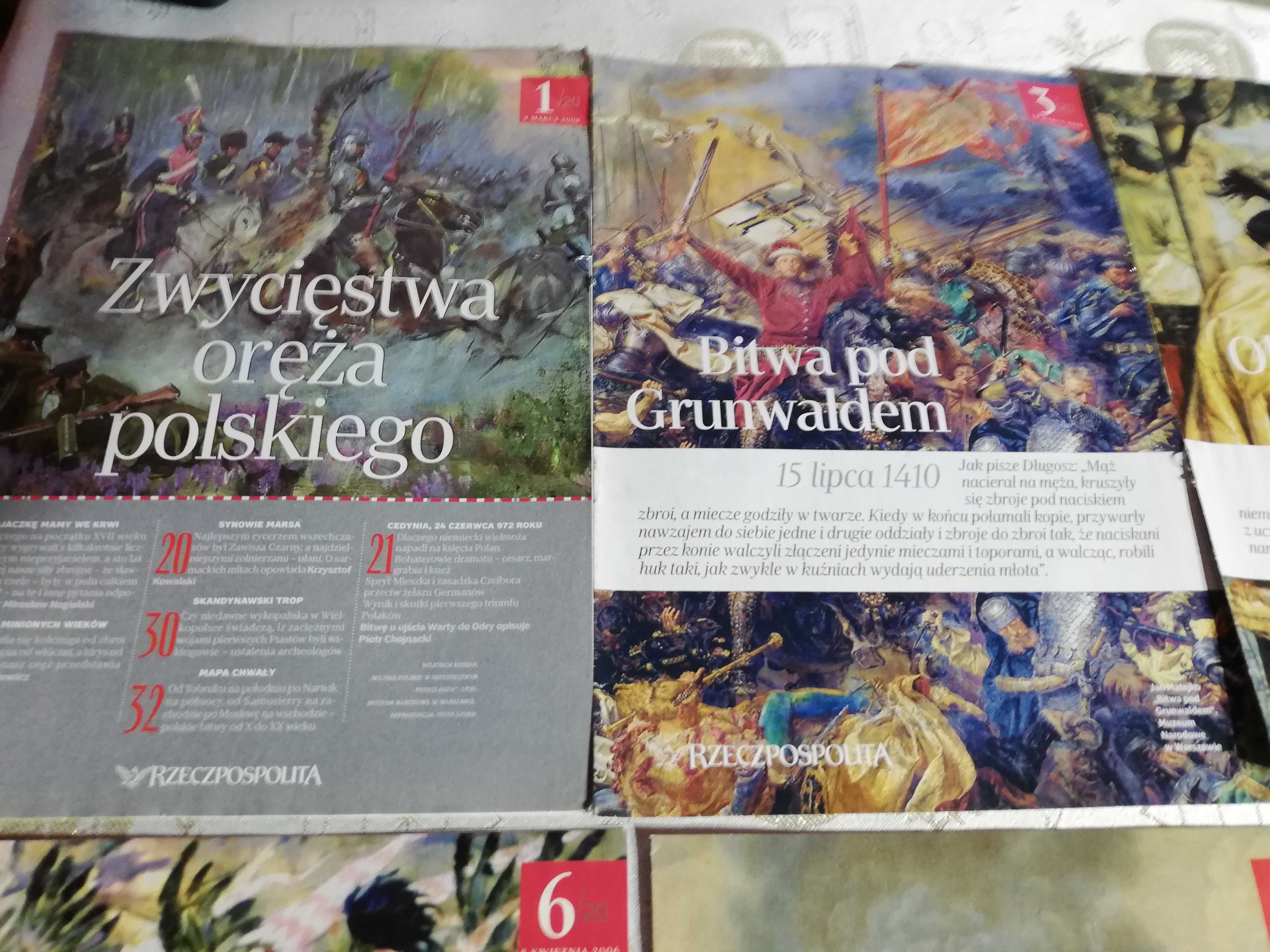 Zwycięstwa oręża polskiego. Dodatek do Rzeczpospolitej. 6 egz.