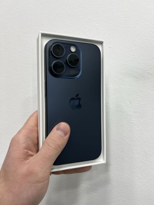 Apple iPhone 15 Pro 256GB Kolor: Blue Titanium |Gw12M|Sklep|Raty|