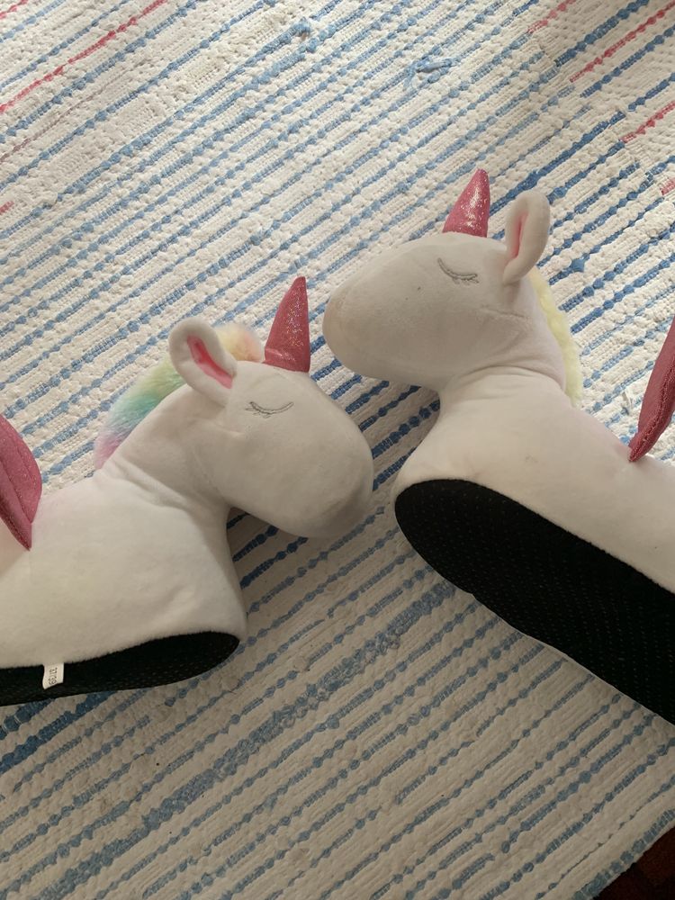 Pantufas unicornio