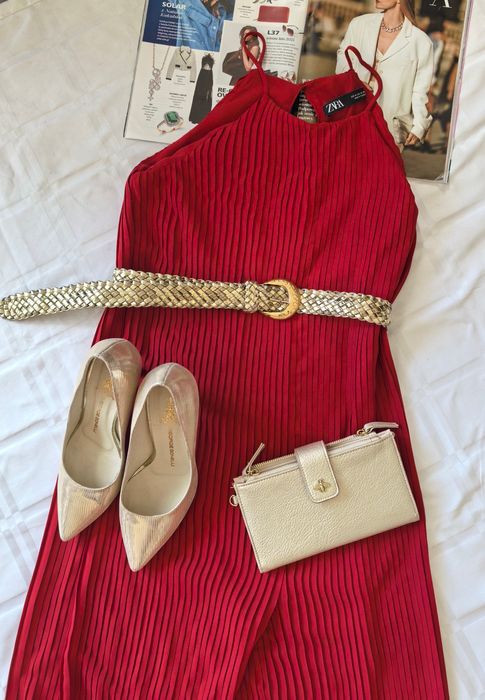 Kombinezon Damski Plisowany Zara r. M/L