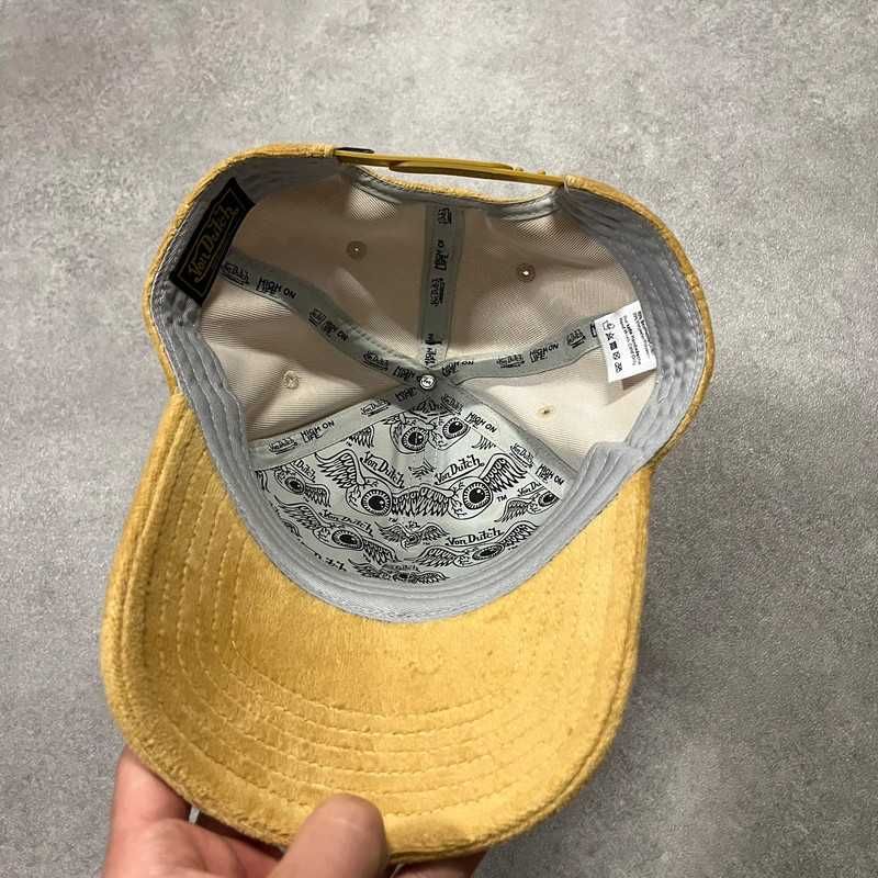 Vintage Czapka Z Daszkiem Von Dutch Cap Hat Kryształki Retro Y2K 90s