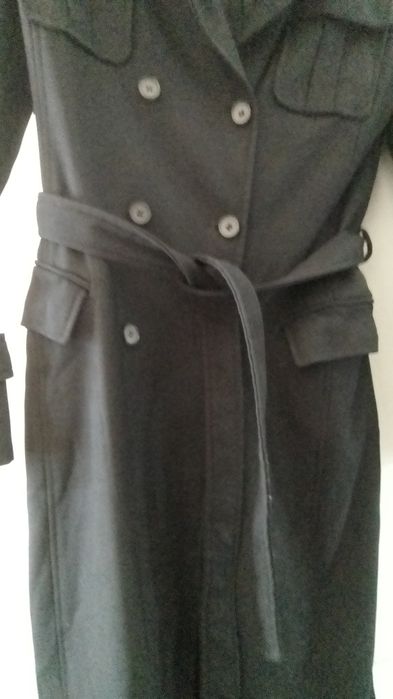 Trench Coat Preto