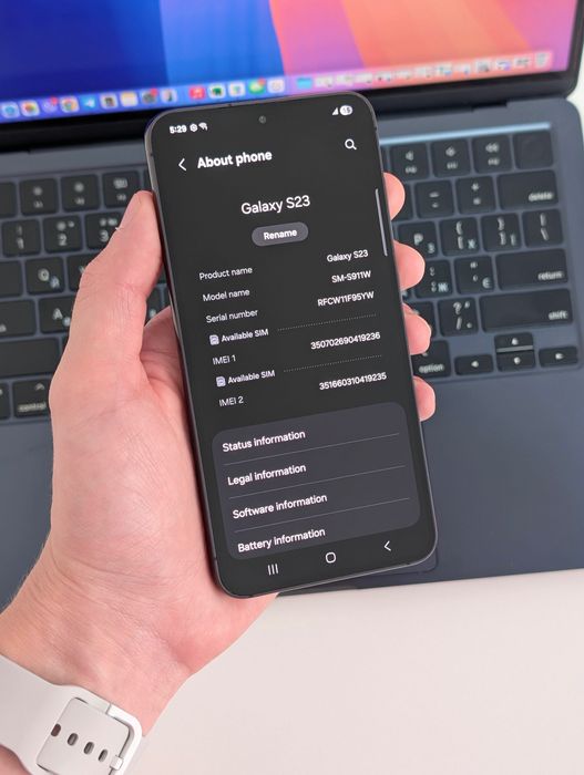 Samsung Galaxy S23 128Gb Phantom Black Ідеал | Самсунг С23 Неверлок