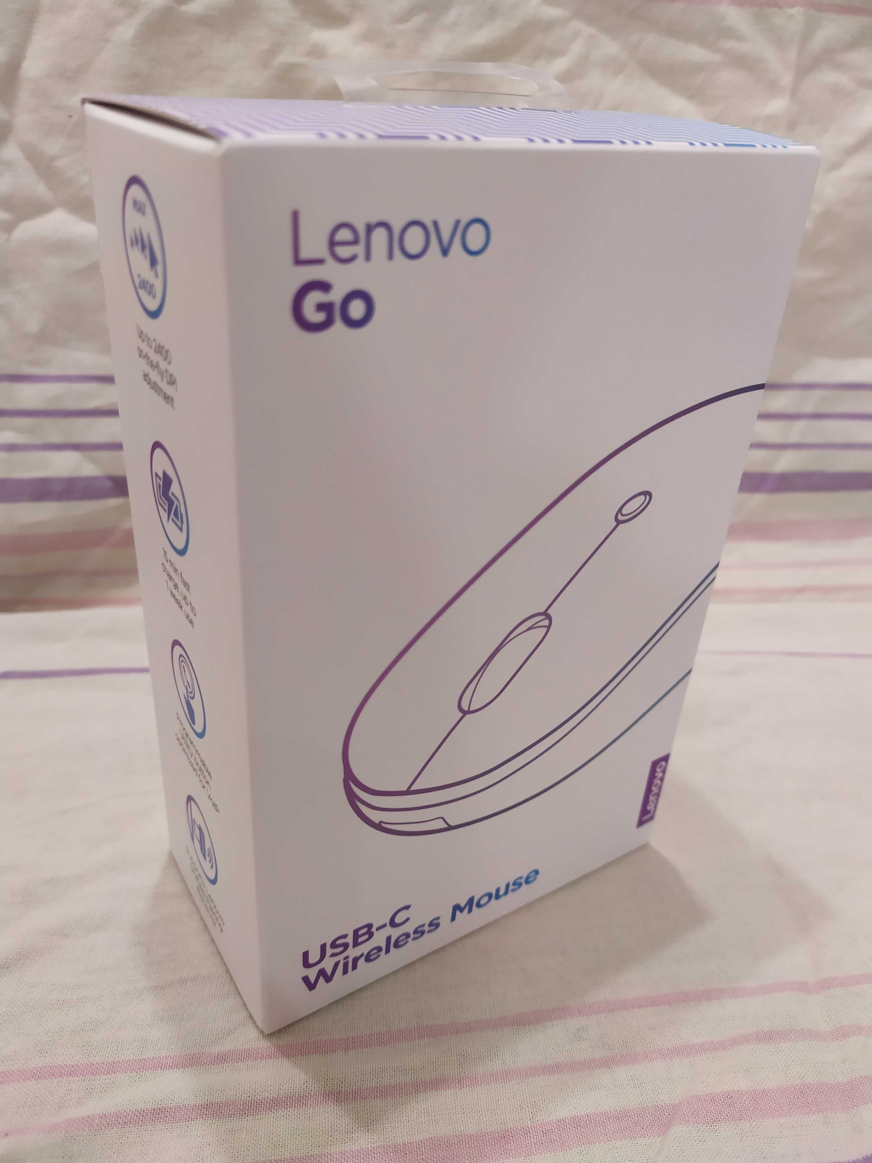 Мышь Lenovo Go - Wireless USB-C с аккумулятором!!