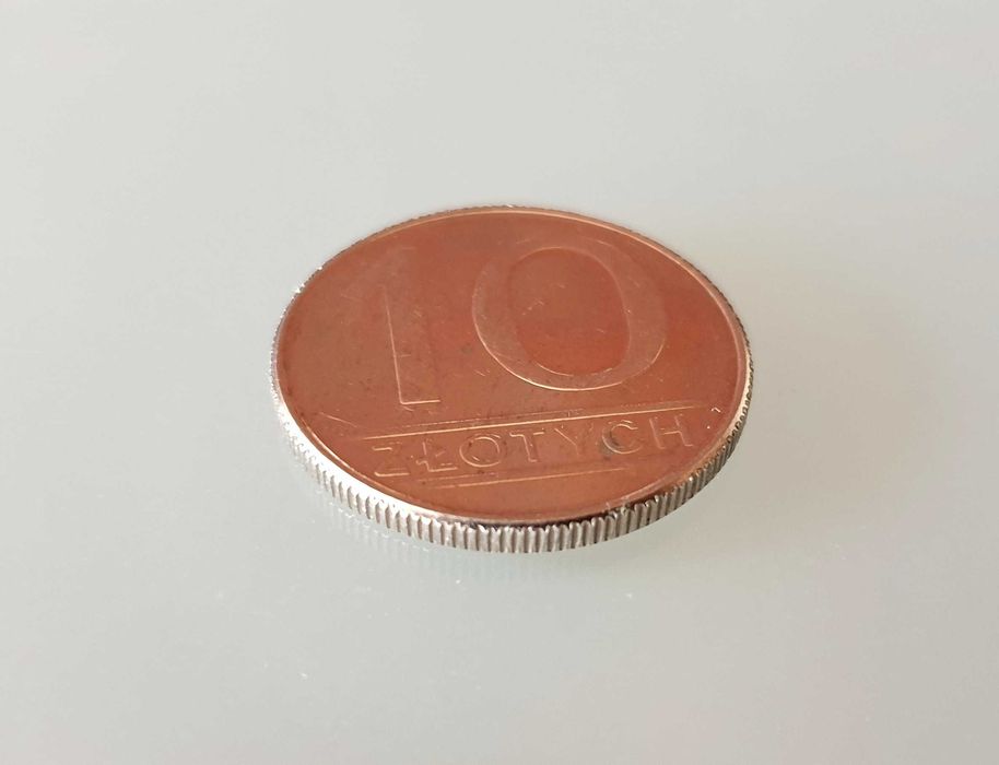 Moneta PRL 10 złotych - 1988 rok