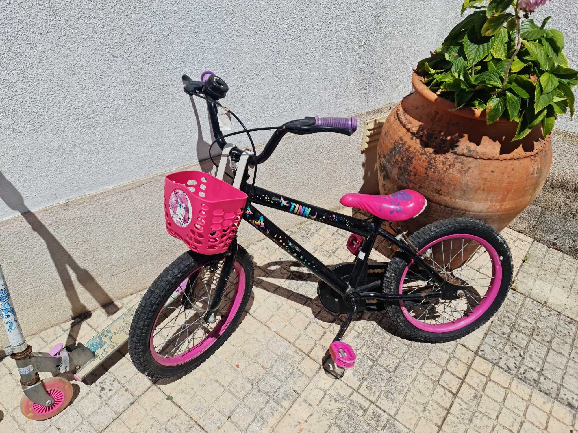 Bicicleta + trotinetas