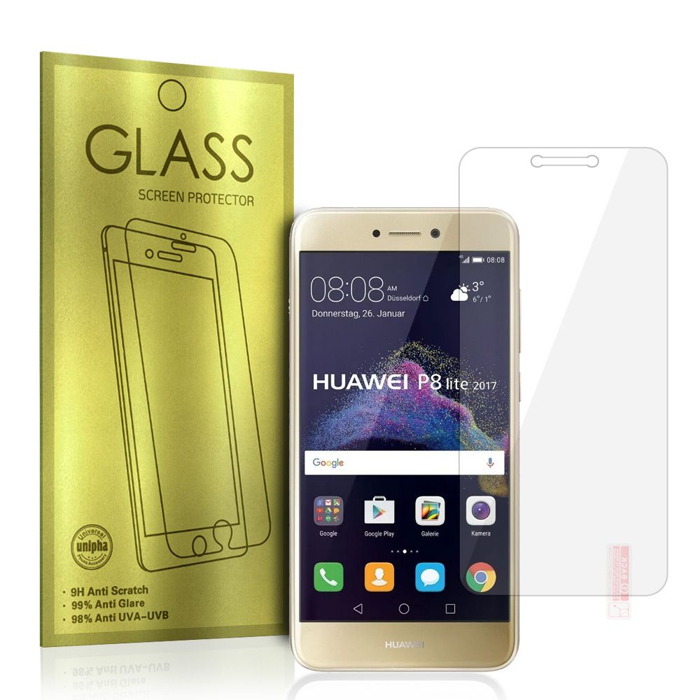 Hartowane Szkło Gold Do Huawei P8 Lite (2017) / P9 Lite (2017)