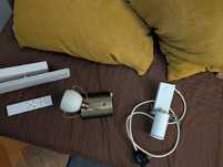 Komplet 3 kinkietów na ścianę ściennych lamp LED sciemnialne