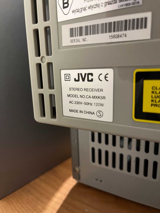 Wieża JVC MXK5R - komplet