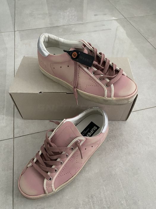 Nowe Golden Goose oryginalne Sneakers pink silver 37