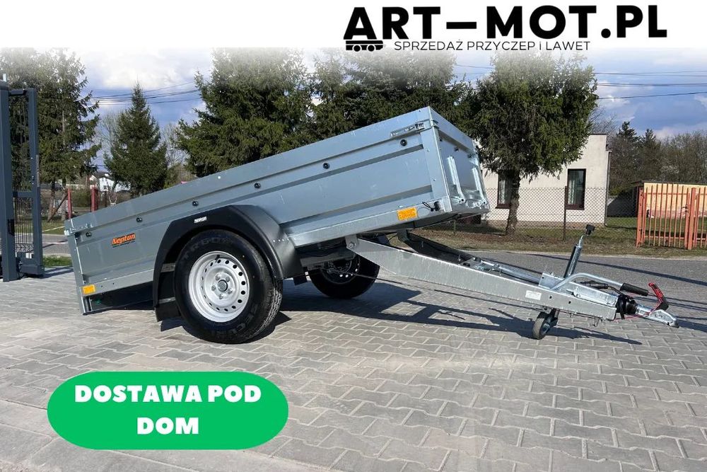 Neptun N13-253 PRO / DOSTAWA / 253x129x45 / HAMOWANA / MOCNA / HAMOWANA / GN174  RATY! LEASING! przyczepka spawana samochodowa uchylna