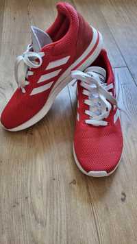 Czerwone buty sportowe Adidas run 70 s roz. 43 1/3