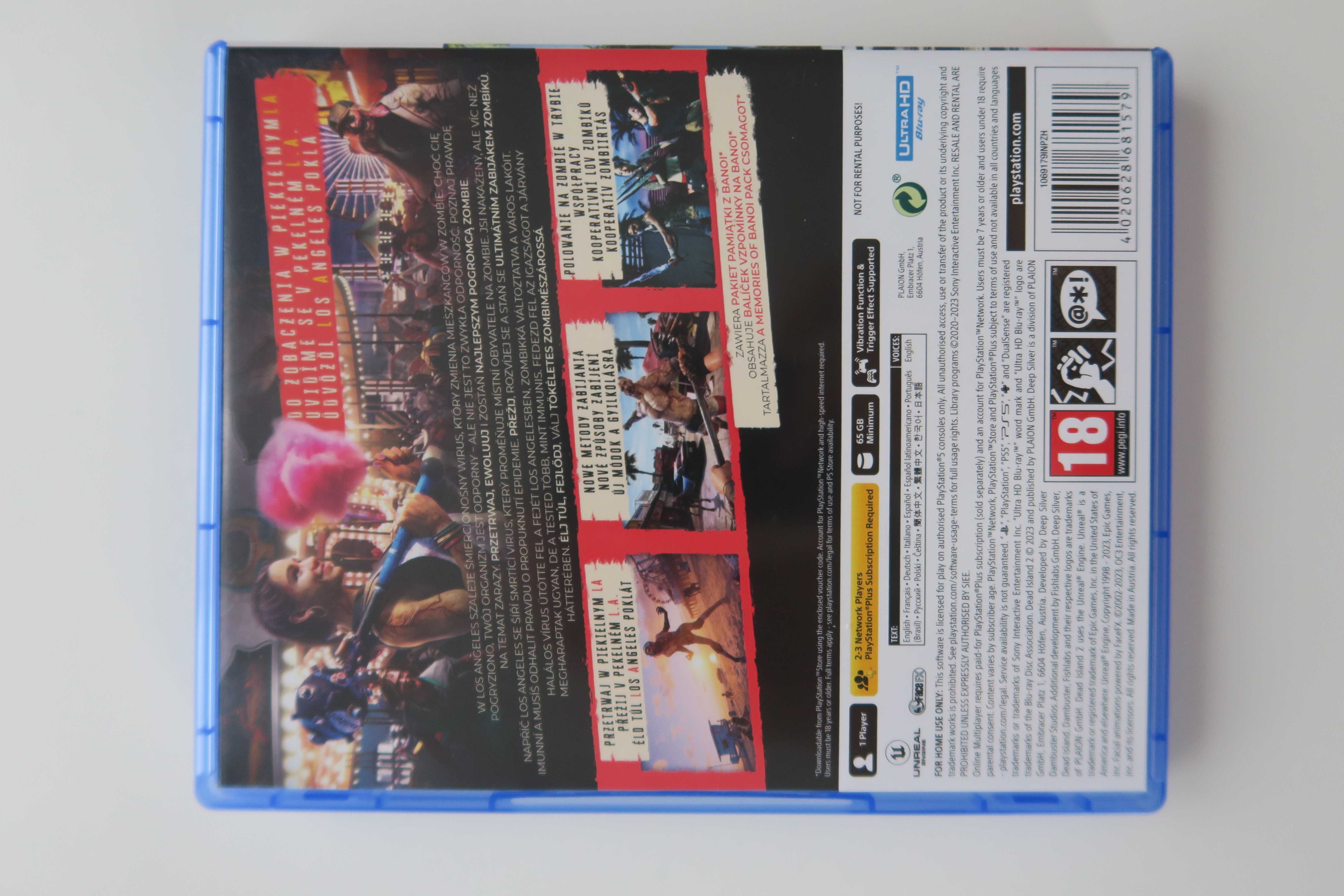 Dead island 2 day one edition  PS5 ps5 od 18 lat przemoc przekleństwa