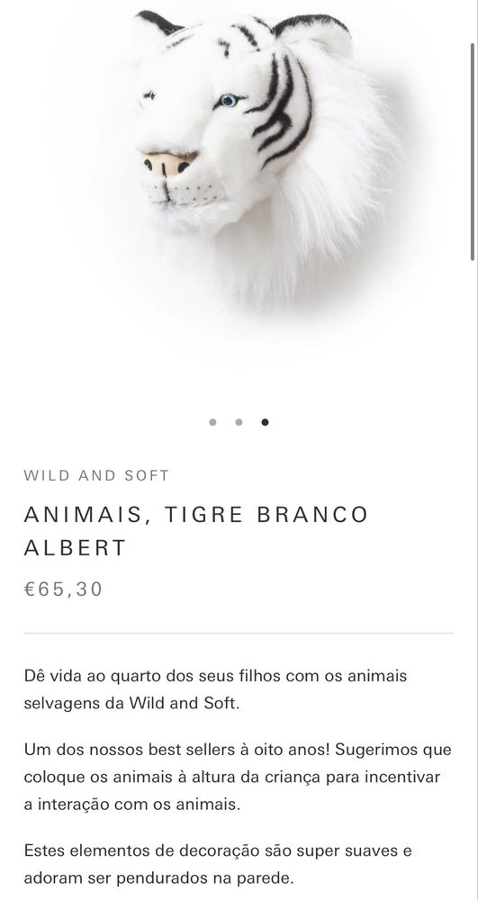 Cabeças animais peluche