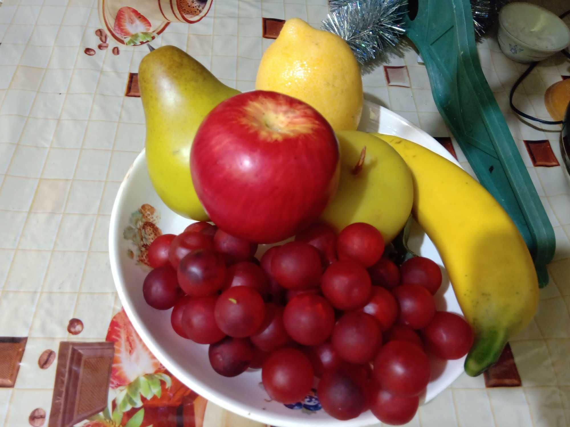 Искуственные фрукты.Набор/ Муляж фрукты для дома кухни