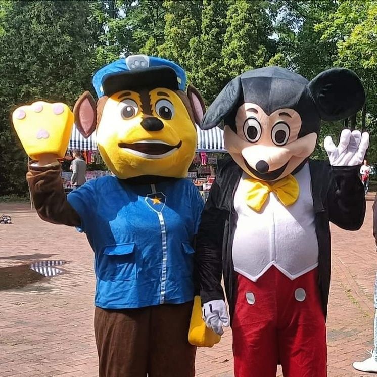 Maskotki Chase, Skay, Myszka Miki, Stich, wynajem dmuchańców