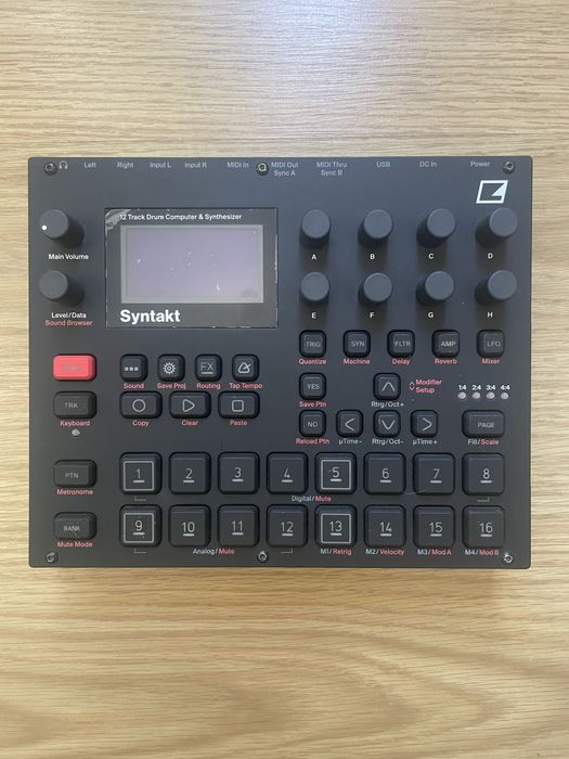 Elektron Syntakt - Sintetizador