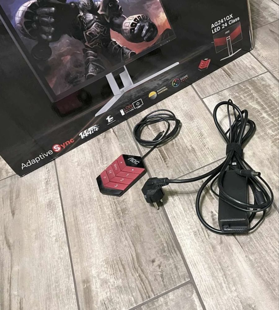 Monitor Gamingowy AOC AGON 24” 2K 144 Hz AG241QX TN QHD (2560x1440)