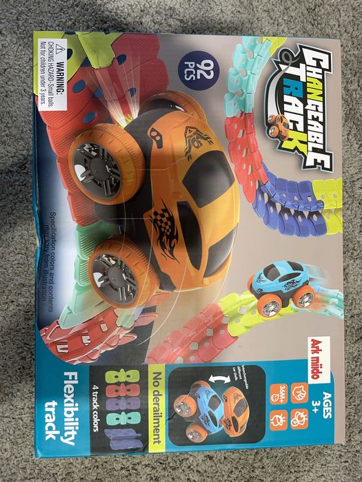 Elastyczny Tor Samochodowy, Wyścigowy 92 Elementy