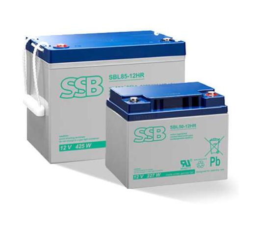 UPS акумулятор аварійний SSB - 80AH SSB SBL-100 12 HR SSB SBL- 151 150