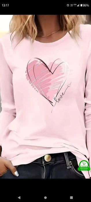 Bluzka z długim rękawem